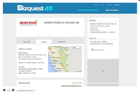 Company Catalogue Listing Script: Company Listing Script 